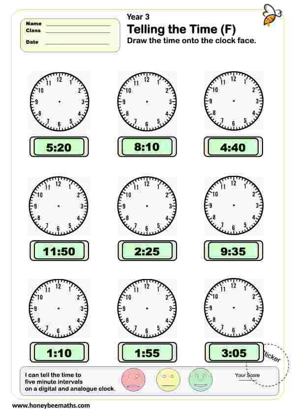 Telling the Time (F)